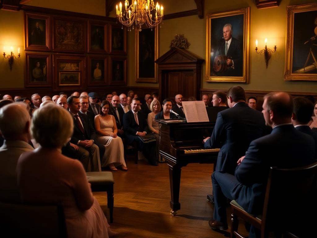 Hochzeitsfeier im Saal: 60 Gäste, kein Mikrofon nötig